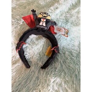 Universal Studios Florida Exclusive Minion Mayhem Dave Dracula Headband Plush